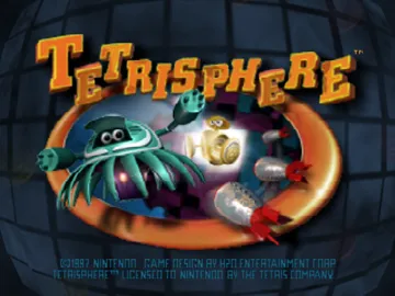 Tetrisphere (USA) screen shot title